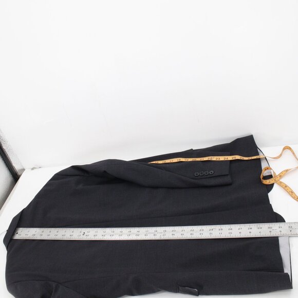 Brooks Brothers Sport Coat Mens 42R Explorer Fitzgerald Fit Business dark gray - Picture 6 of 14